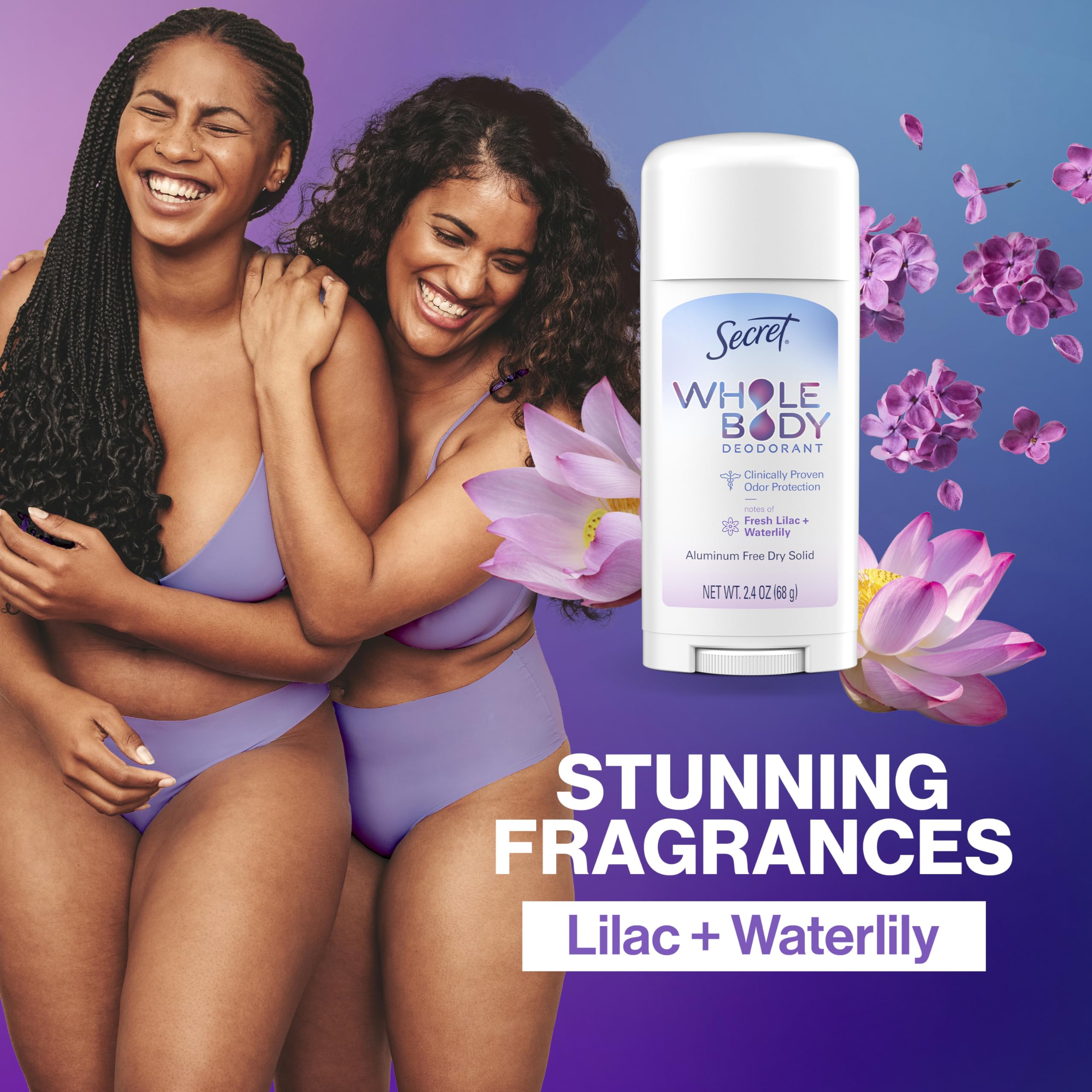 Parfum Lilas et Nenuphar, senteur fraîche et subtile.