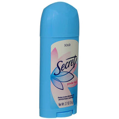 Texture crème légère du Secret déodorant poudre fraîche pour une sensation agréable.