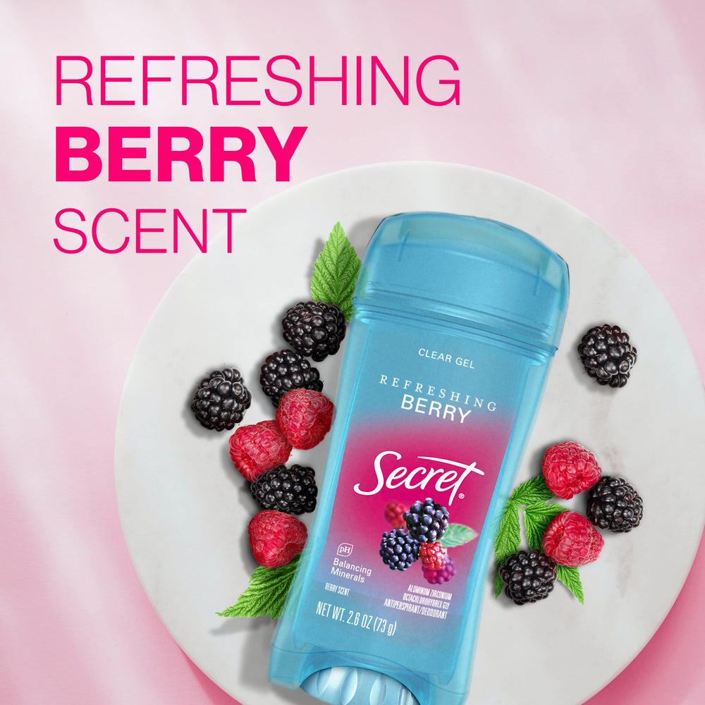 Secret Fresh lot de 6 déodorants, pratique pour la maison et le bureau.