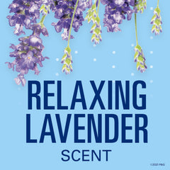 Applying Secret Luxe Lavender invisible solid delivers a dry, smooth feel.