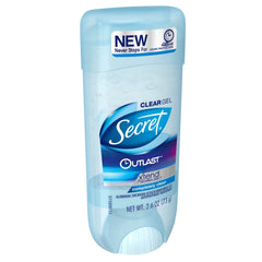 Secret Outlast Gel application sur peau – utilisation douce et confortable.