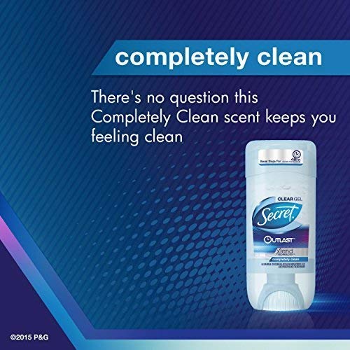 Secret Outlast Gel étiquette produit – présentation claire et facile à identifier.