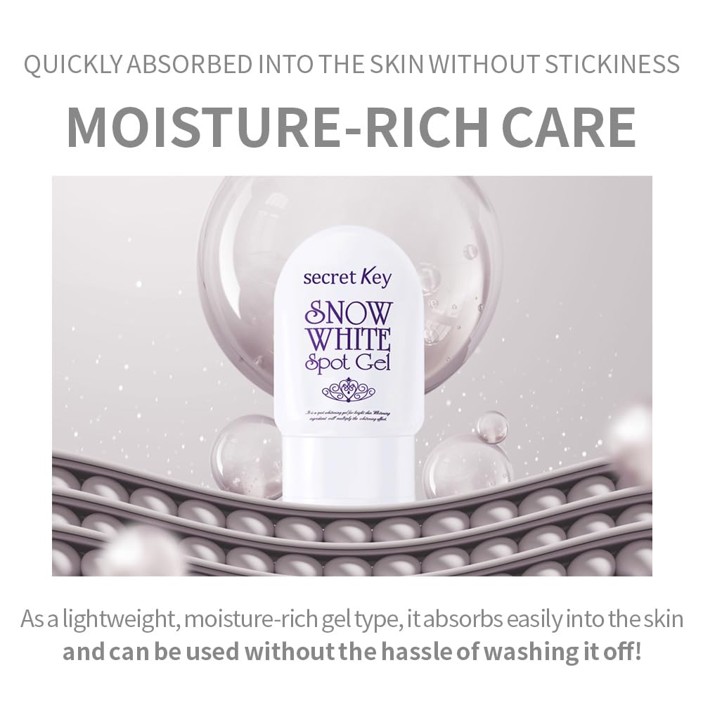 Secret Key Brightening Tone Up Spot Gel elbows and knees care and hydration