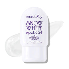 Secret Key Brightening Tone Up Spot Gel texture close-up showing non-sticky feel