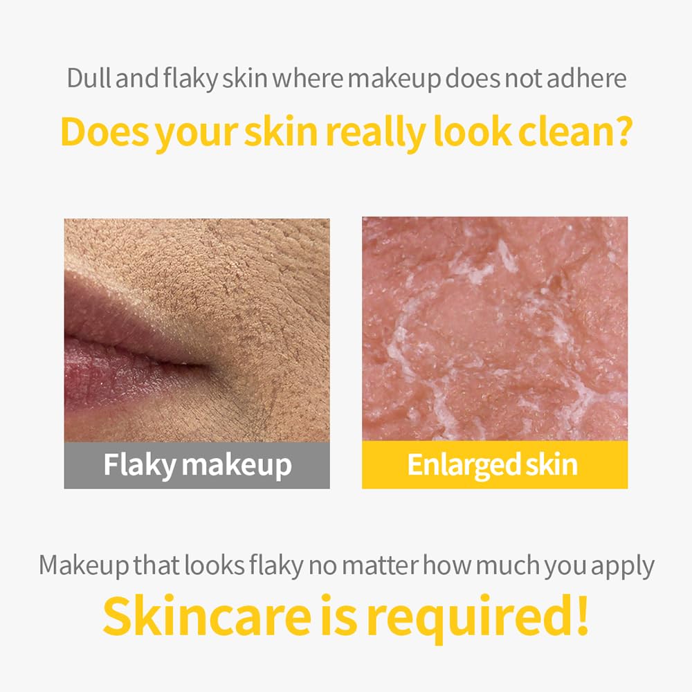 Gros plan sur la texture douce du gel exfoliant Secret Key.