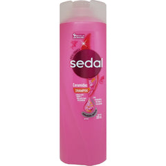 Sedal Shampoing Céramides – bouteille visibles, promesse de brillance durable.