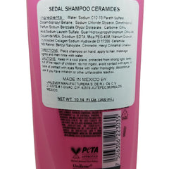 Sedal Shampoing Céramides – cheveux brillants et forts après lavage.