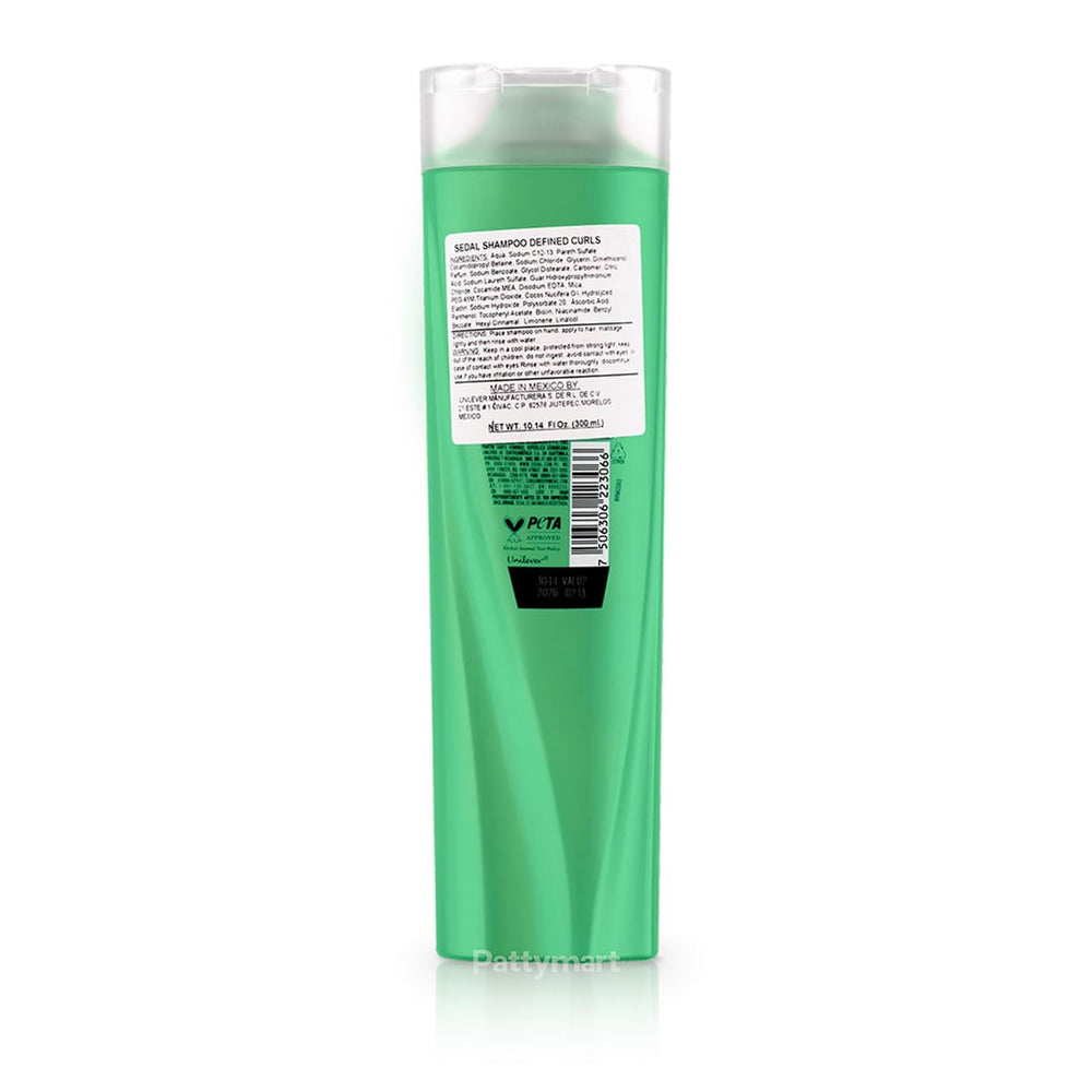 Sedal Shampoing hydratation progressive, boucles définies et texture agréable.