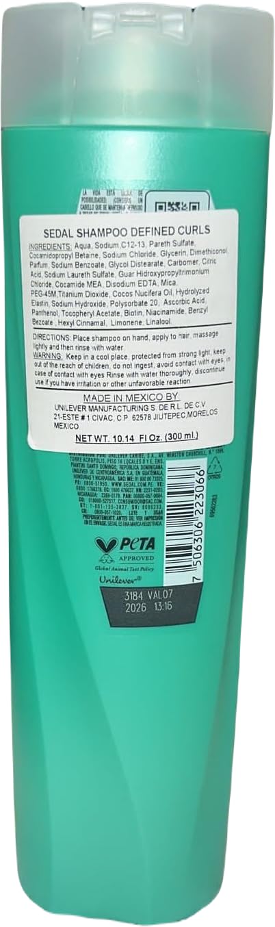 Shampoing Sedal pour boucles, pratique et agréable dans la routine.
