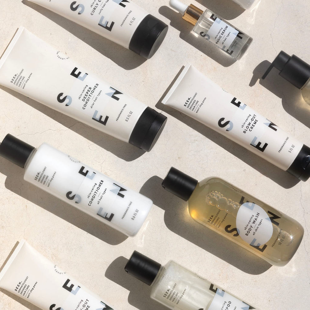 SEEN Conditionneur Éco Développé Dermato, recommandé pour usage quotidien.