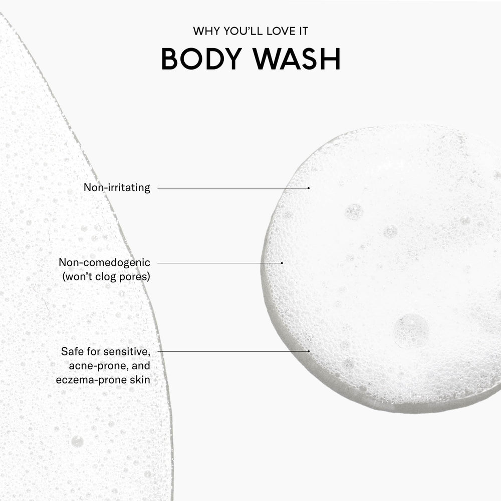 SEEN gel-douche usage quotidien, nettoyage efficace sans tiraillement.