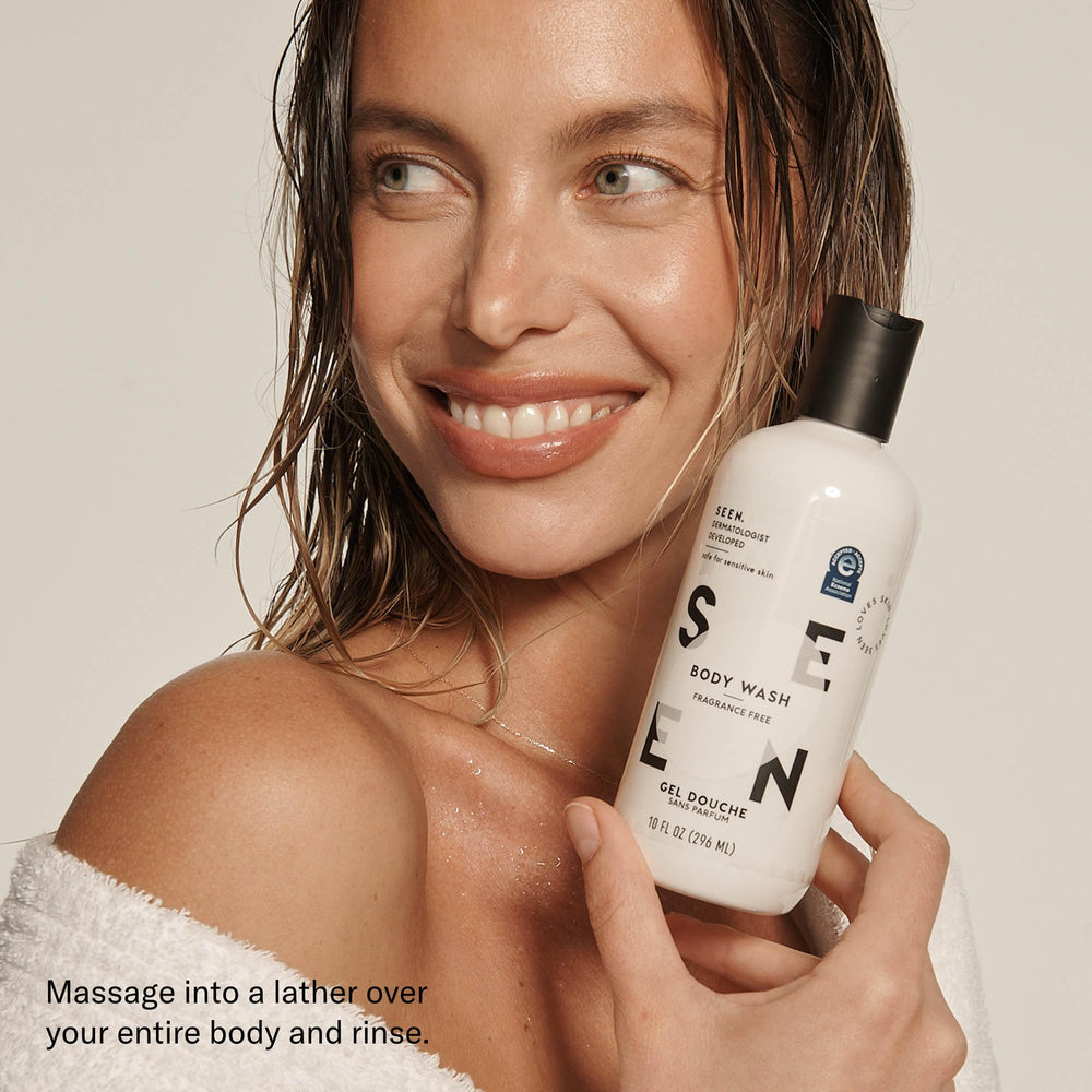 SEEN Gel Douche texture cremeuse offrant un soin delicat
