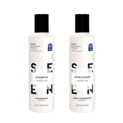 SEEN shampoing sans parfum en flacon, douceur et démêlage pour cheveux sensibles