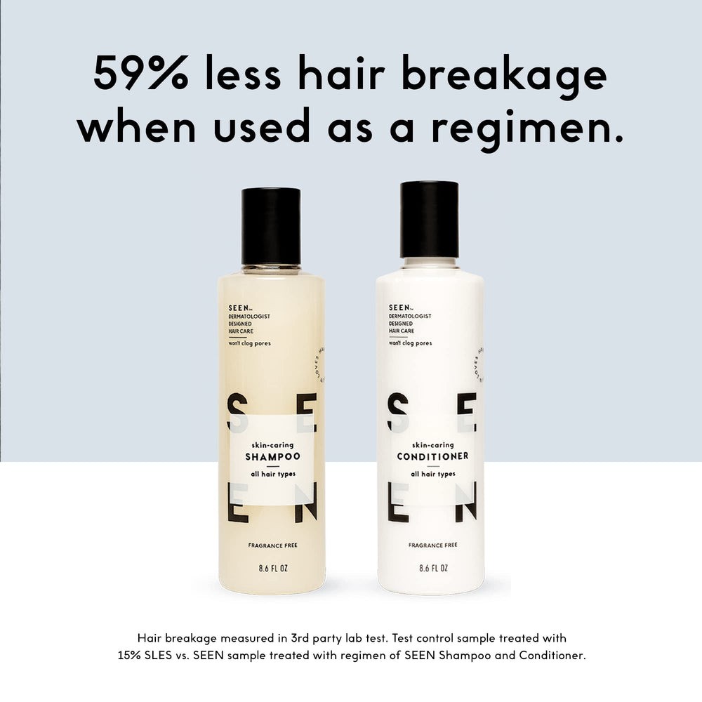SEEN Shampoo Éco-Recharge, Hemisqualane: frisottis maîtrisés sans alourdir.