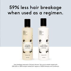 SEEN Shampoo Éco-Recharge, Hemisqualane: frisottis maîtrisés sans alourdir.