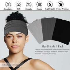 Sefiinh bandeau-cheveux gris clair, idéal pour les activités quotidiennes