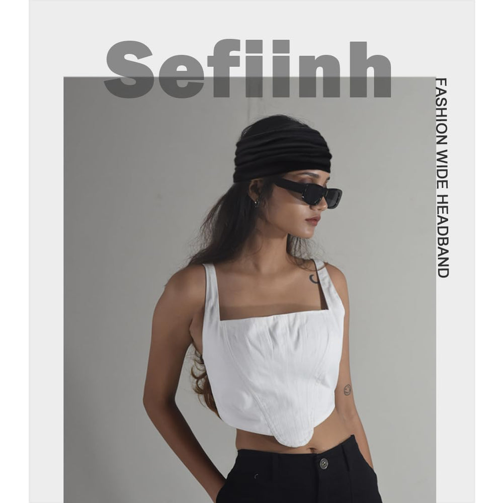 Bandeau Sefiinh antiglisse, maintien sûr pendant yoga et fitness.