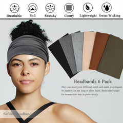 Sefiinh bandes-cheveux mode turban, ajustables pour varier les looks et le confort.