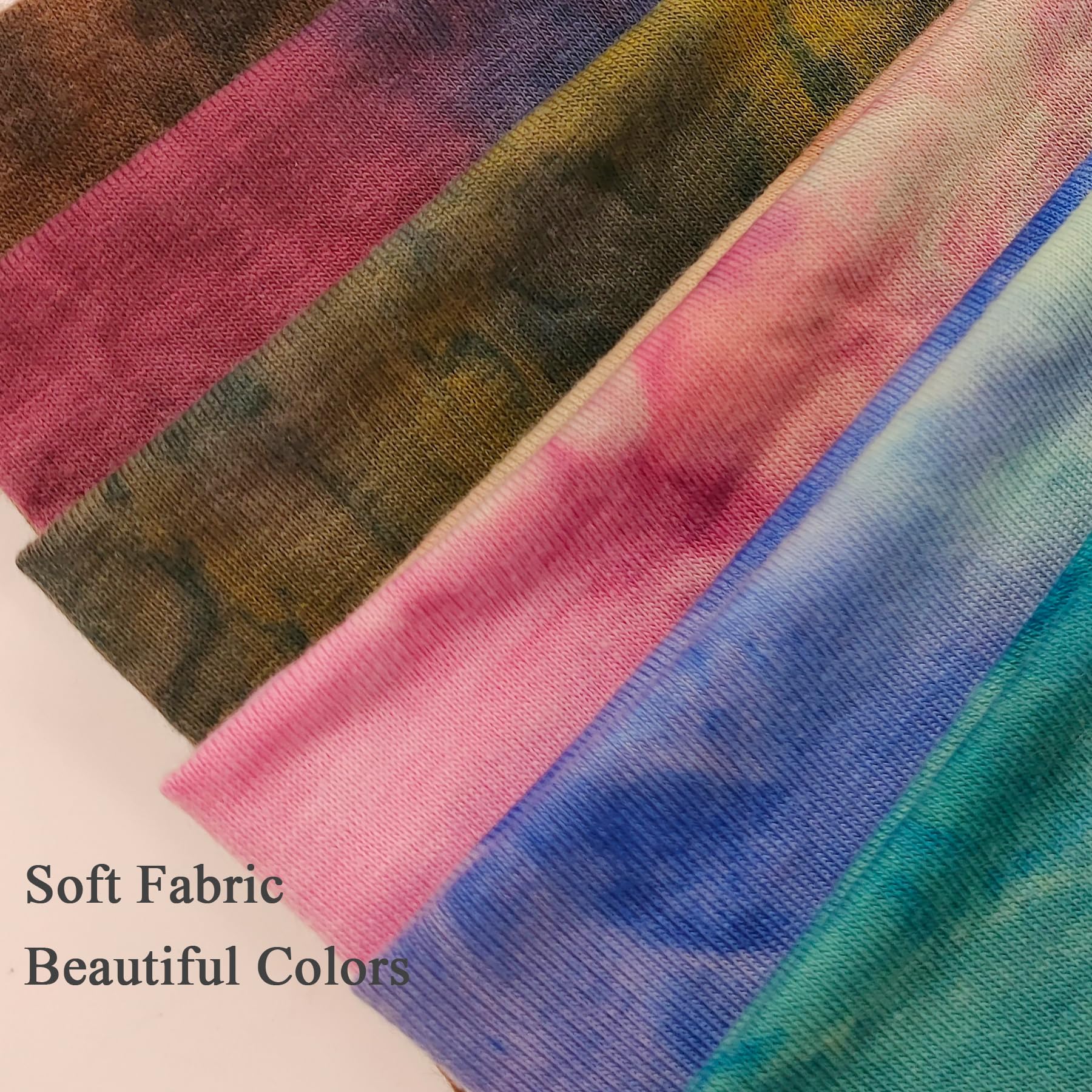 Pack de 6 bandeaux Sefiinh, six couleurs pour assortir vos tenues.