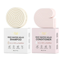 Sefralls Shampoing Solide au Riz, nettoyage en douceur et renforcement des cheveux.