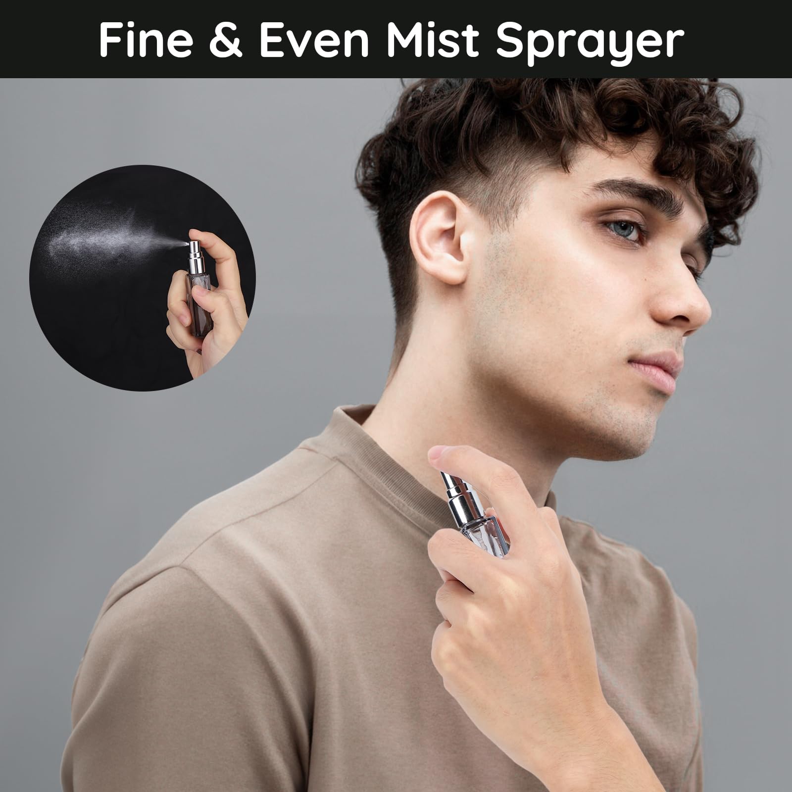 Segbeauty atomiseur brume fine pour parfum précis