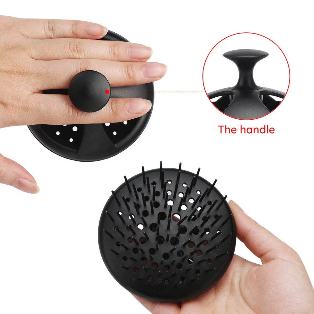 Segbeauty brosse lavage profond cheveux: répartit le shampooing uniformément.