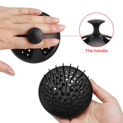 Segbeauty brosse lavage profond cheveux: répartit le shampooing uniformément.