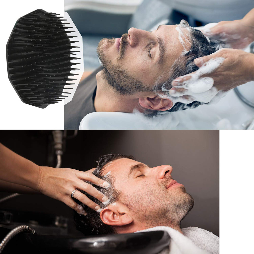 Segbeauty brosse massage avec poignée en forme d herbe, design ergonomique.