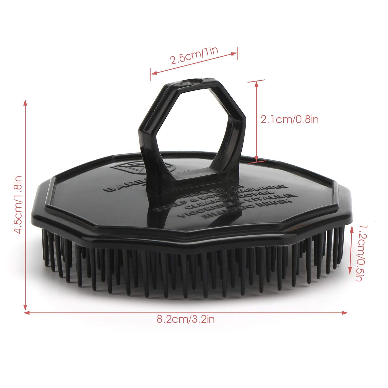 Segbeauty brosse massage sans irritations du cuir chevelu, douceur garantie.