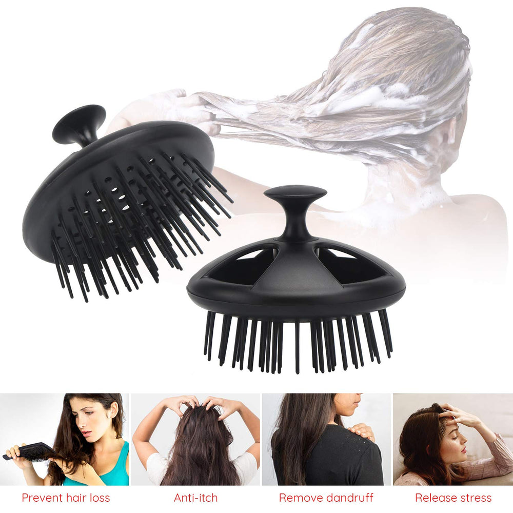 Segbeauty brosse nettoyage cheveux tous types: convient à cheveux épais et fins.