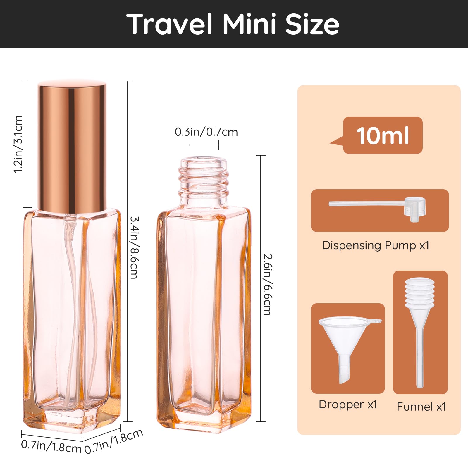 Segbeauty format portable à glisser dans sac