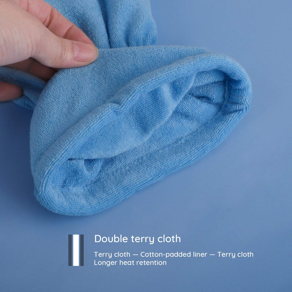 Segbeauty gants paraffine nettoyage facile après usage à domicile.