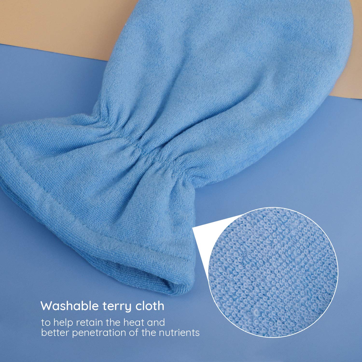 Segbeauty gants paraffine usage maison, parfait pour spa à domicile.