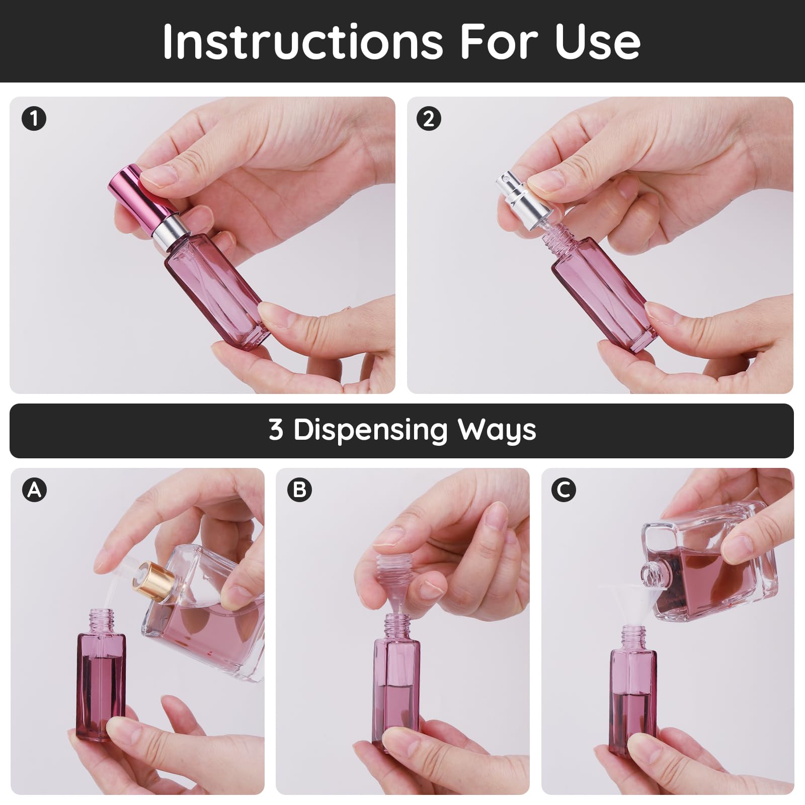 Segbeauty kit remplissage entonnoir pipette pompe