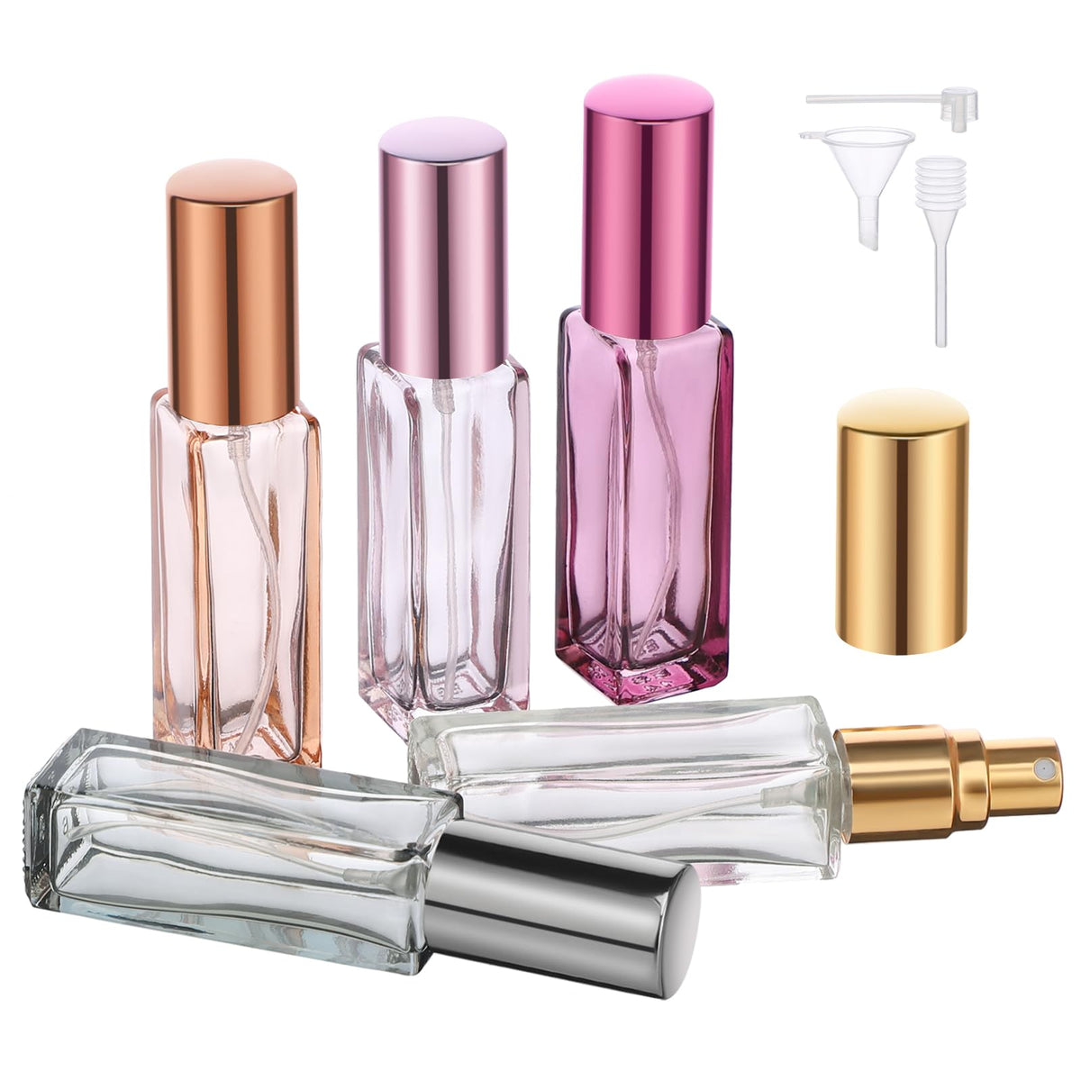 Segbeauty flacons parfum mini 10ml ensemble portable idéal pour sac à main