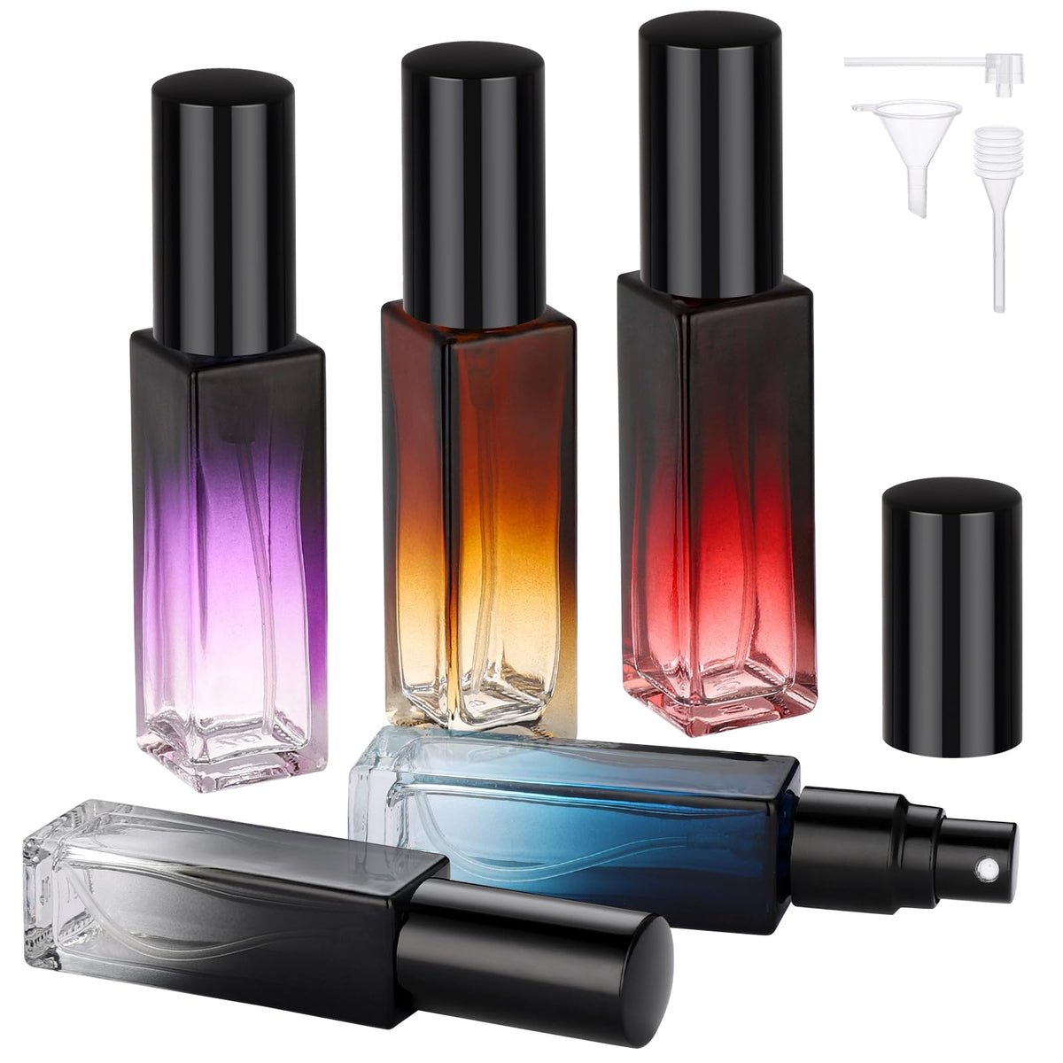 Segbeauty vaporisateur parfum 10 ml — ensemble portable idéal pour voyage et sac à main.