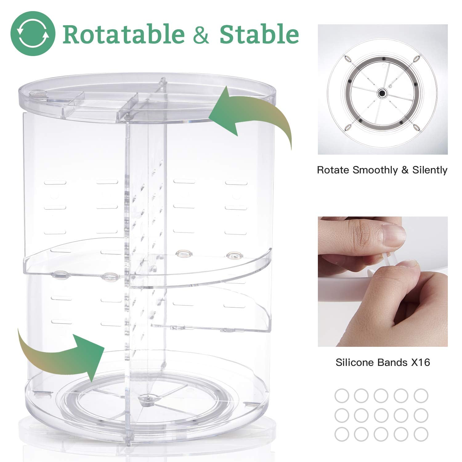 seinlife assure une stabilité durant la rotation grâce à une base renforcée