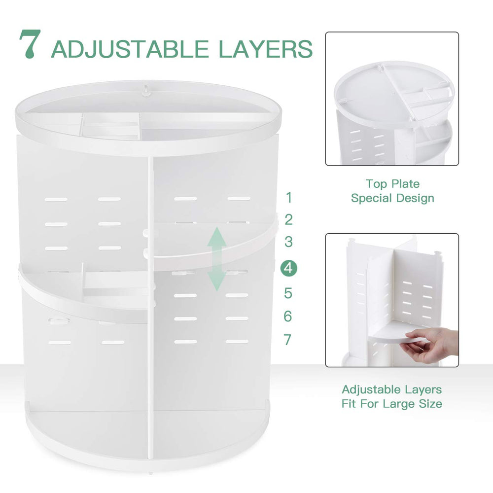 Seinlife grand capacite cosmetiques pour ranger facilement tous vos produits.