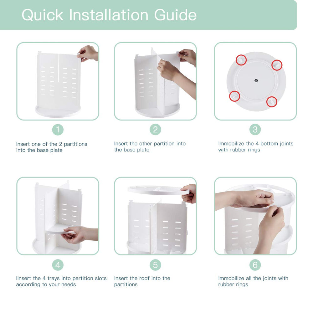 Seinlife idee-cadeau-organisateur-maquillage pratique et polyvalent.