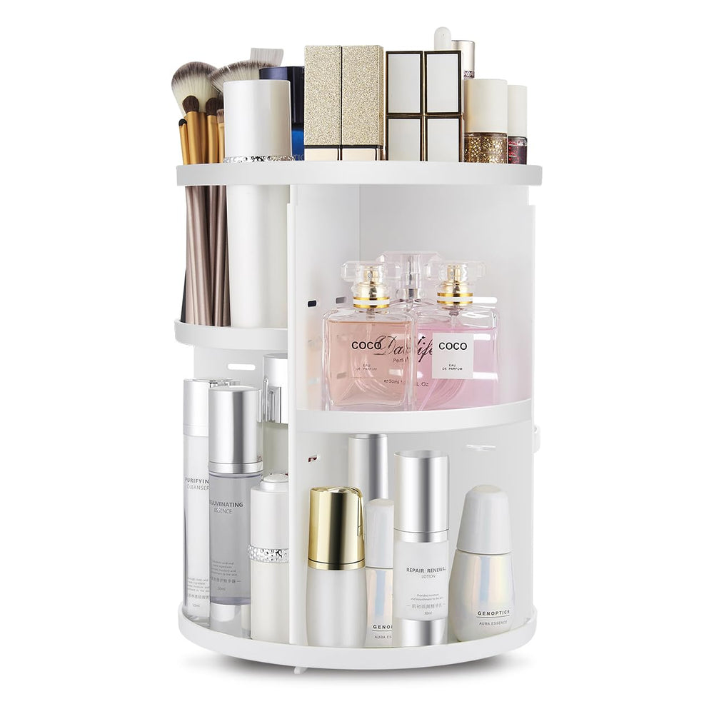 L organisateur de maquillage Seinlife avec rotation 360 pour un accès rapide et ordonné.