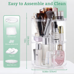 seinlife offre un rangement cosmétique à grande capacité pour vos produits