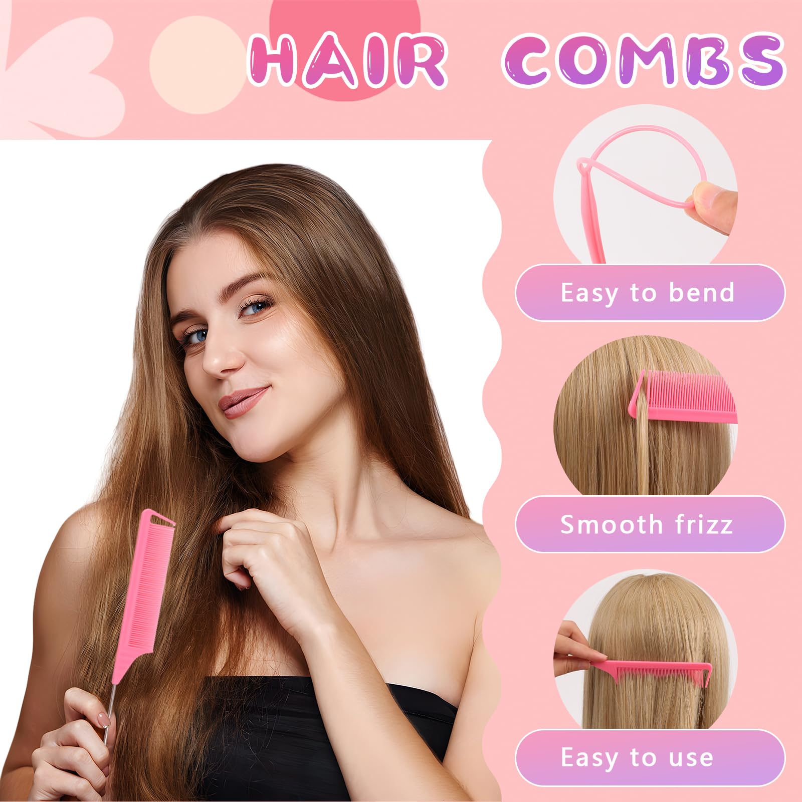 Pinces à cheveux Seiolieliou, 10 pièces, fixations rapides et pratiques.