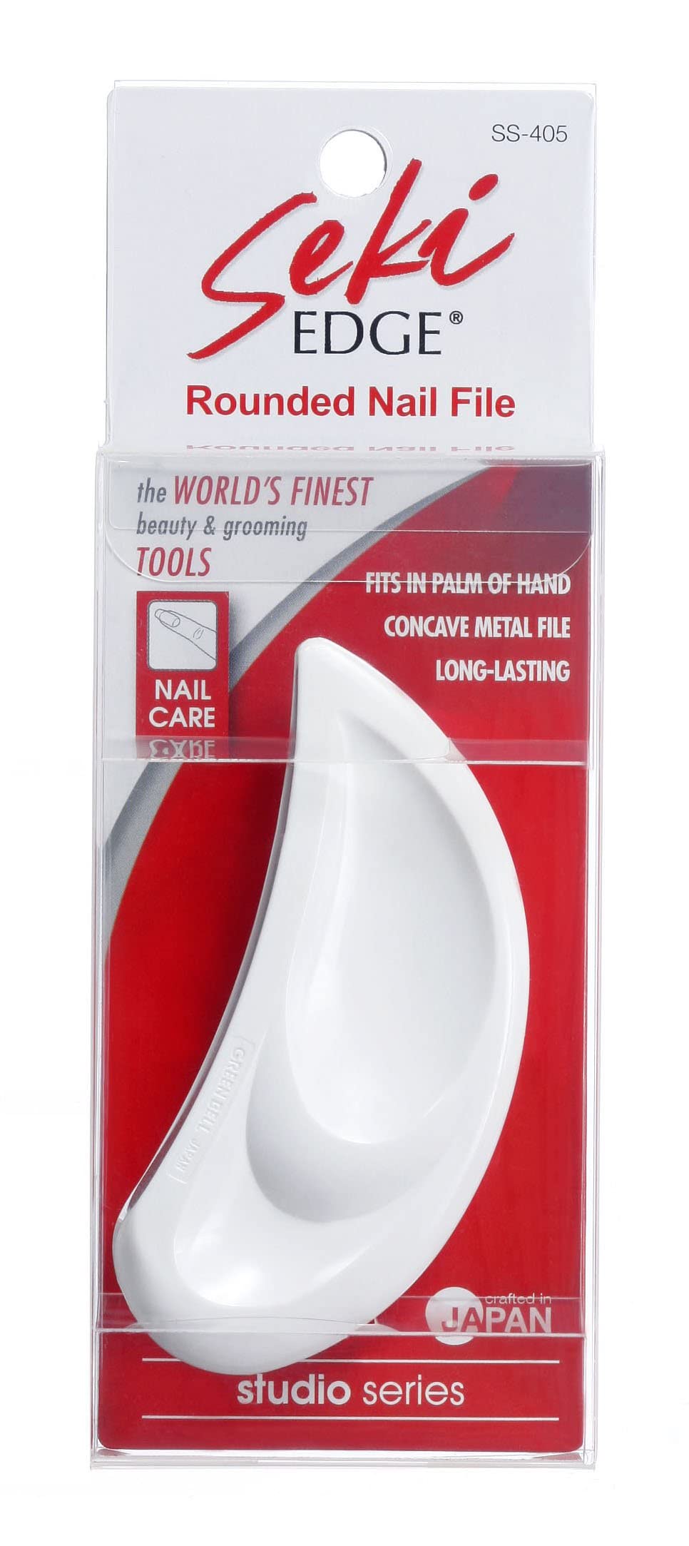 Seki Edge SS-405 grains fins pour un ponçage précis des ongles.