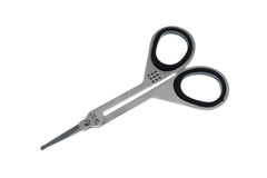 Ciseaux narines Seki Edge SS-908 avec pointe arrondie pour un toilettage sûr.