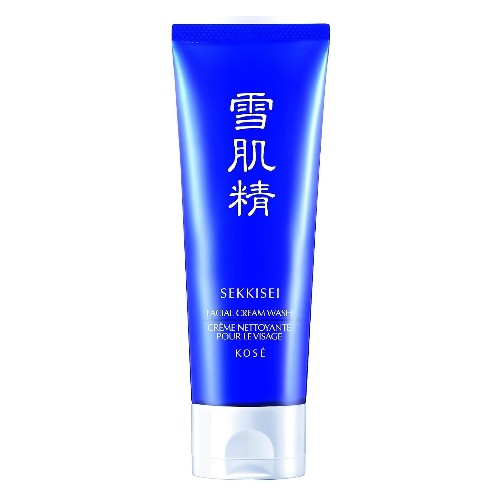 Sekkisei bouteille mousse-visage, nettoie en douceur et prépare la peau à l'hydratation.