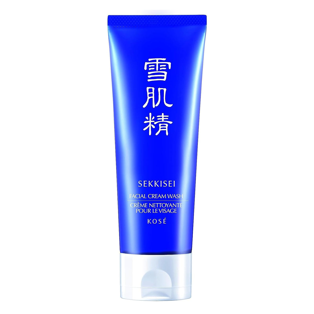 Sekkisei bouteille mousse-visage, nettoie en douceur et prépare la peau à l'hydratation.