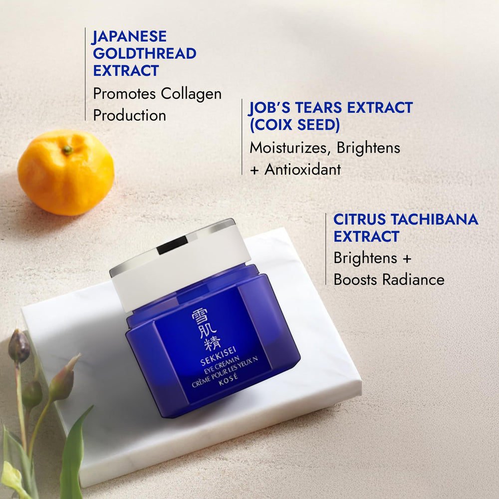 SEKKISEI Crème Yeux hydratation – soin du regard durable et confortable.