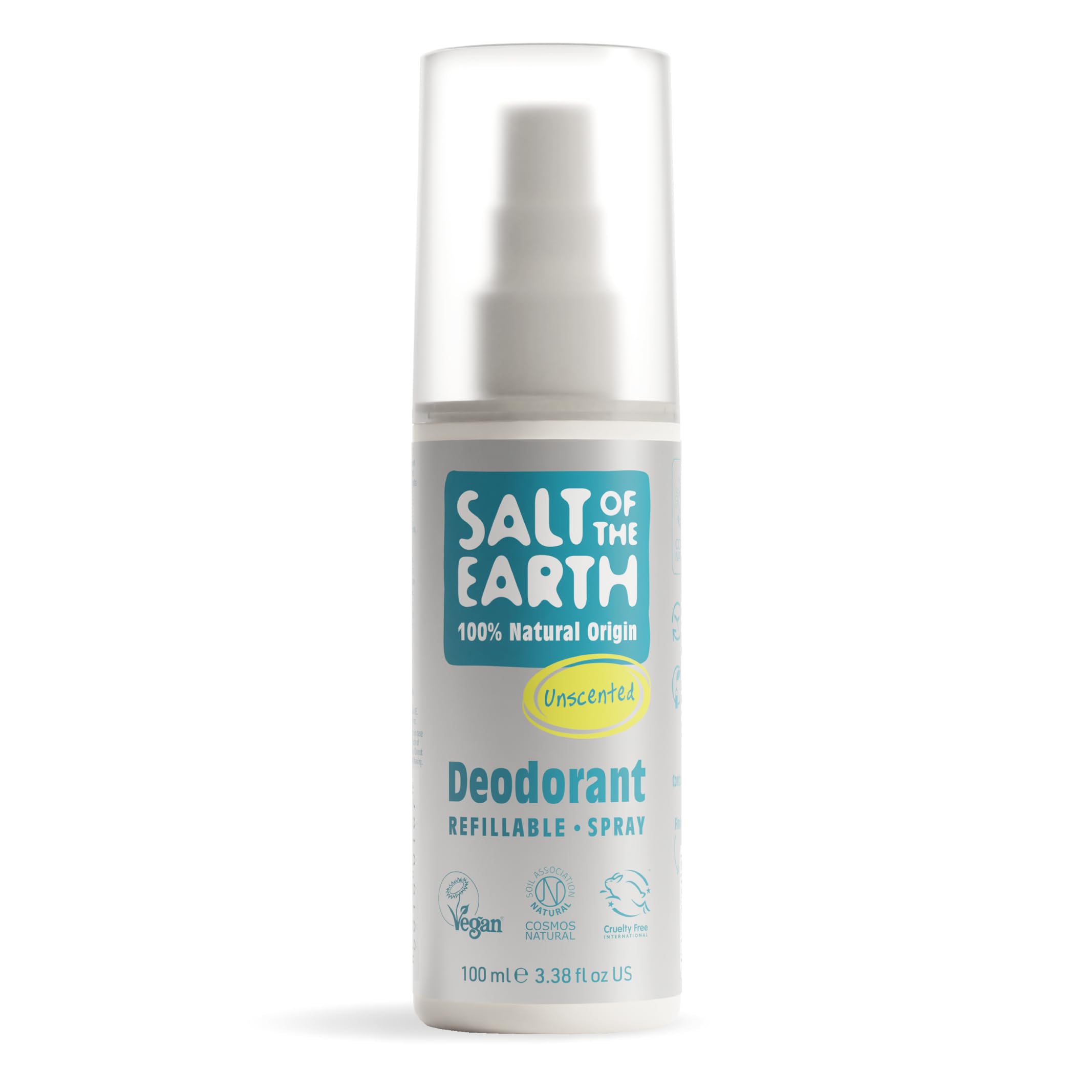 Sel de la Terre déodorant spray – bouteille 100 ml prête à l’emploi