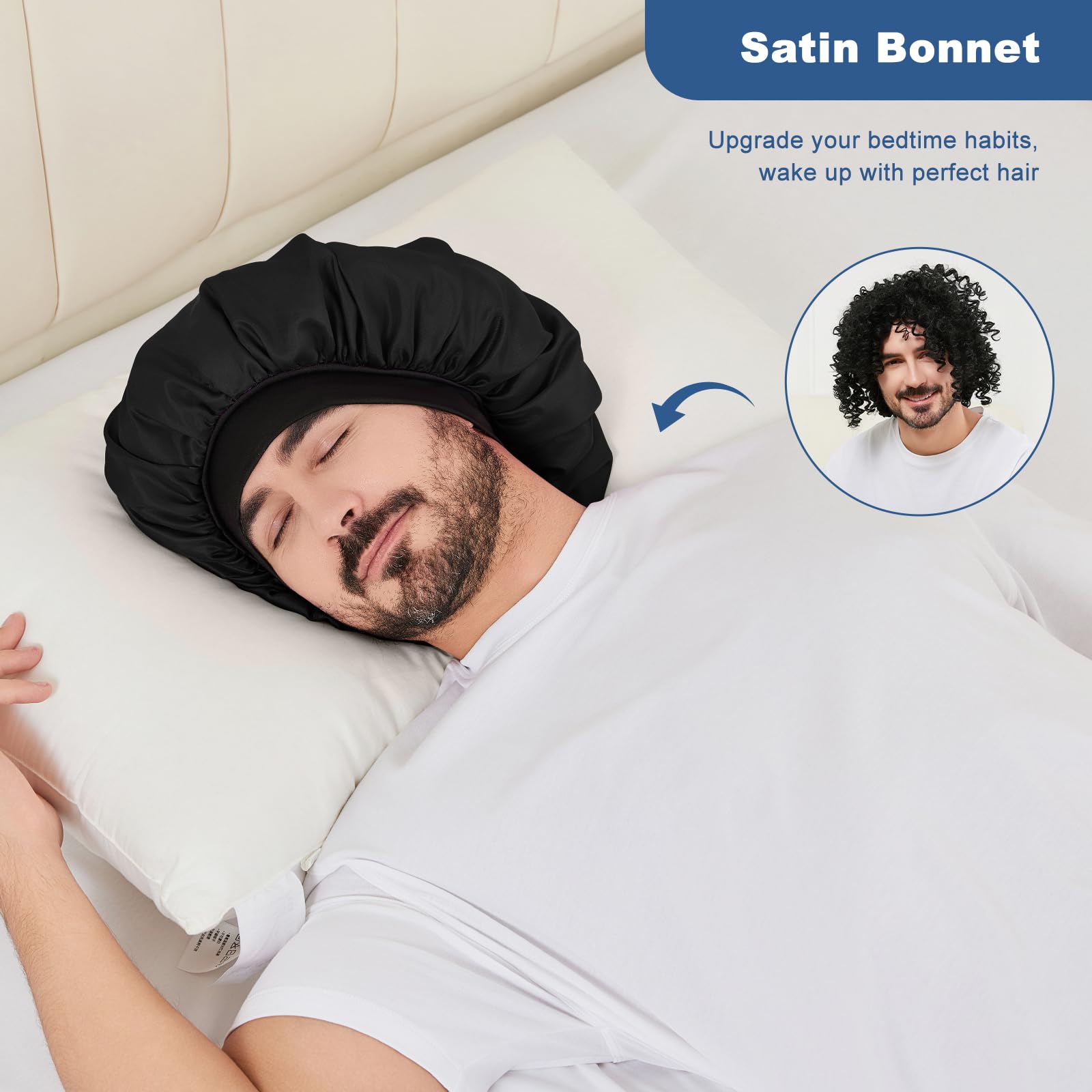 Bonnet Selalu avec bande élastique douce assurant un maintien agréable.
