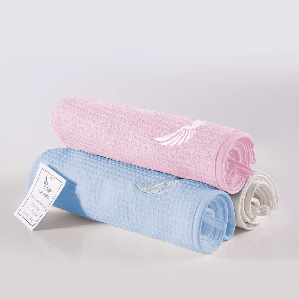 SELARUS voyage et piscine, wrap compact pour cheveux.